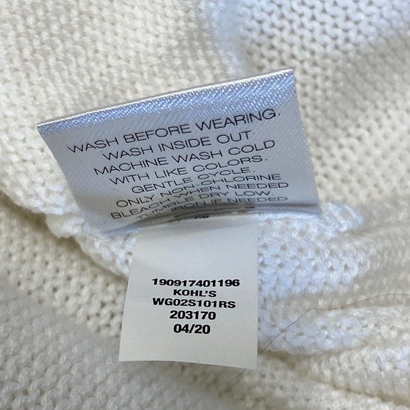 Elizabeth & James White Button-Front Cardigan Duster Size L - Picture 13 of 13